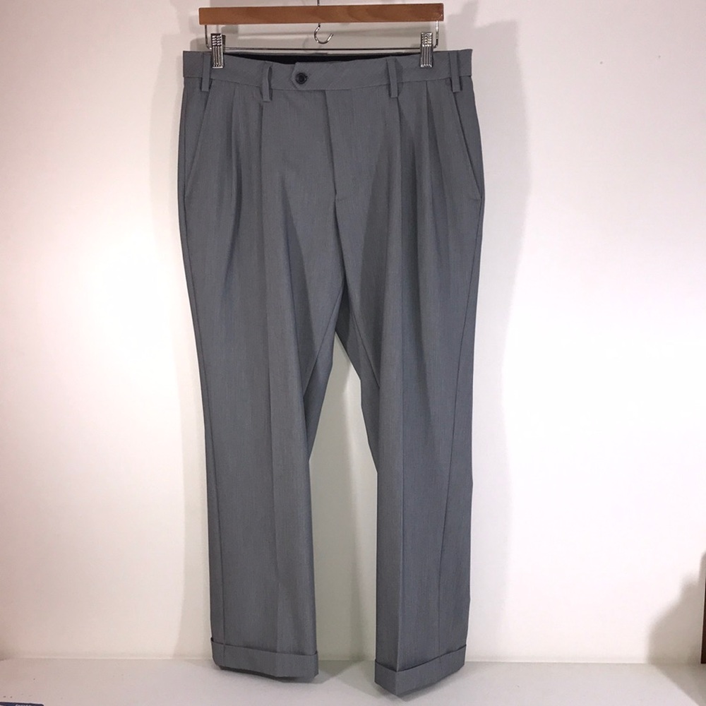 Van Heusen, Gray, Dress Pants, 32W X 29L